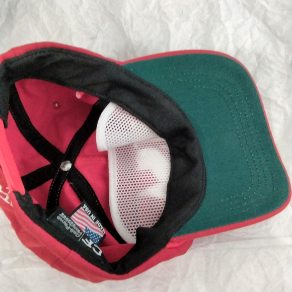 Official Trump USA Hat Cap Red CaliFame 45 Snapback made in USA - Picture 10 of 13